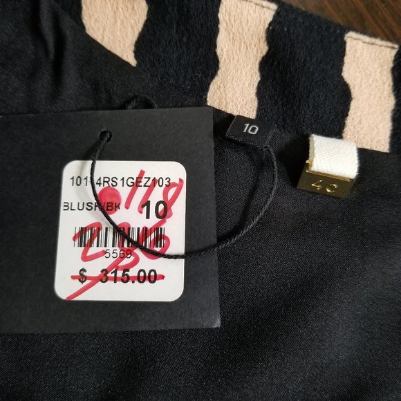 Nwt Anthropologie 4C.(4 Collective) Dress 10 Womens Segmented Labyrinth Sheath - Picture 2 of 16